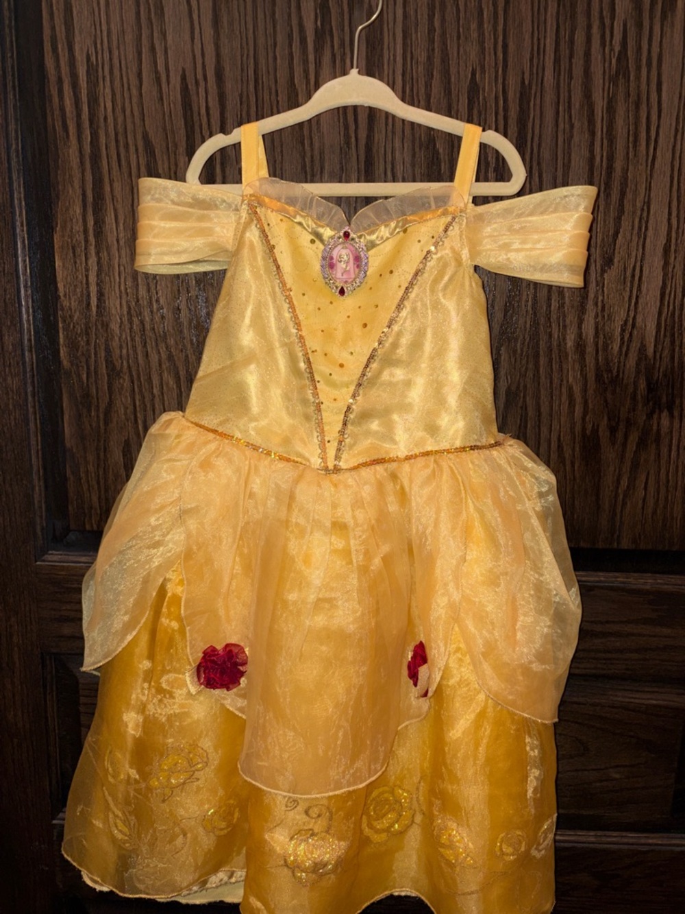 Disney Belle Princess Ball Gown Kids Costume